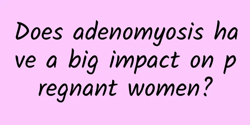 Does adenomyosis have a big impact on pregnant women?