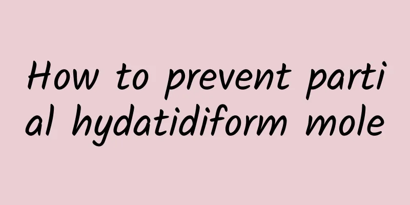 How to prevent partial hydatidiform mole