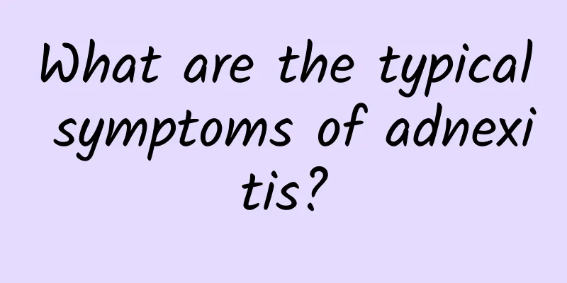 What are the typical symptoms of adnexitis?