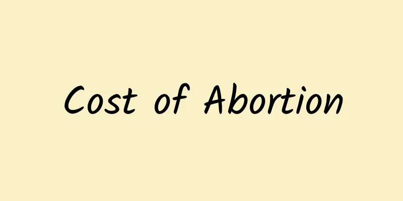 Cost of Abortion