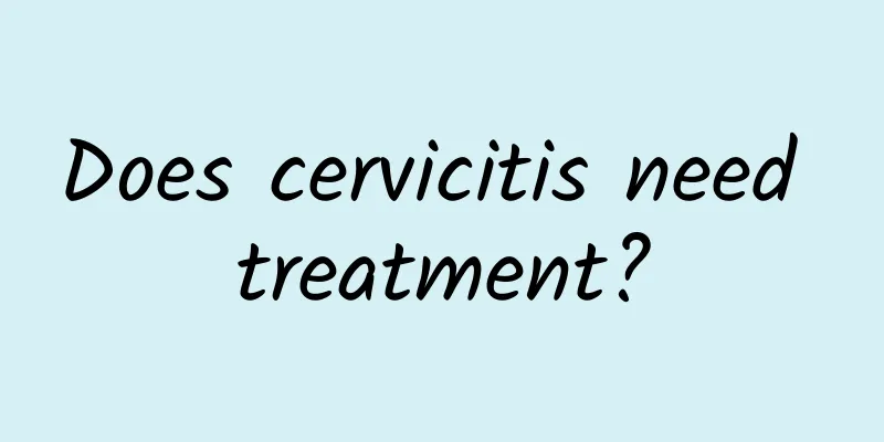 Does cervicitis need treatment?