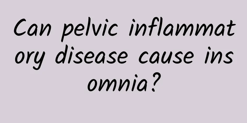 Can pelvic inflammatory disease cause insomnia?