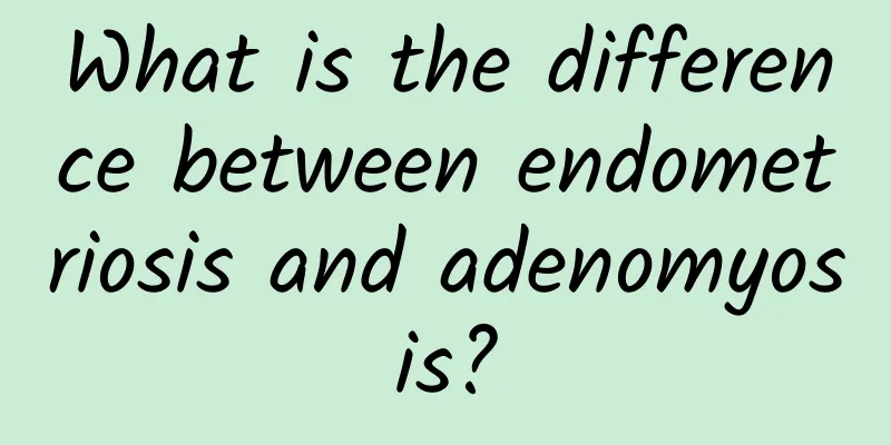 What is the difference between endometriosis and adenomyosis?