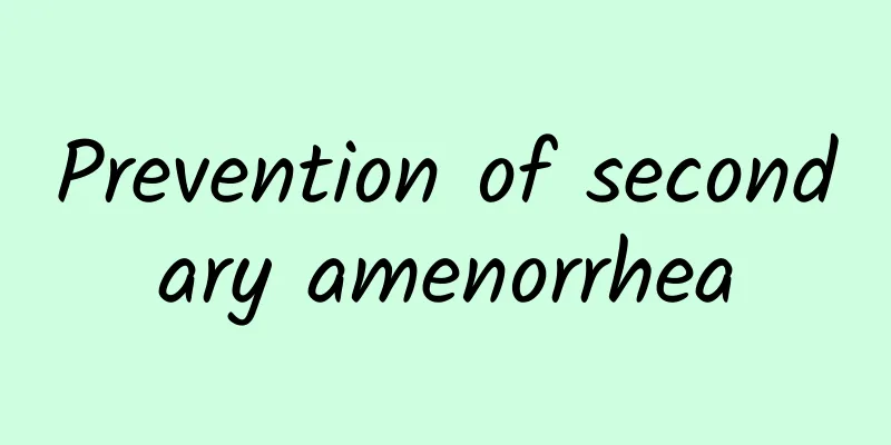 Prevention of secondary amenorrhea