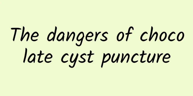 The dangers of chocolate cyst puncture