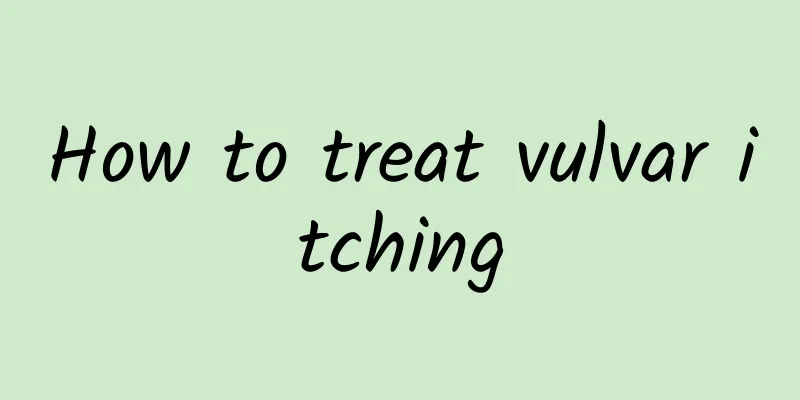 How to treat vulvar itching