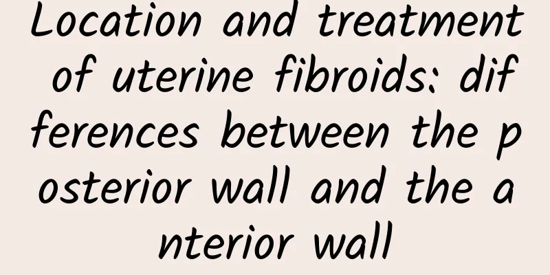 Location and treatment of uterine fibroids: differences between the posterior wall and the anterior wall