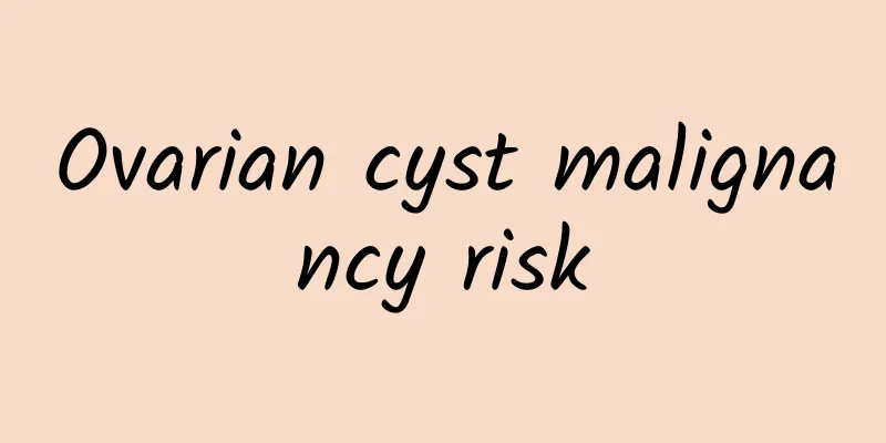 Ovarian cyst malignancy risk