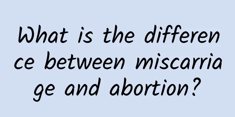 What is the difference between miscarriage and abortion?