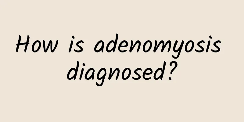 How is adenomyosis diagnosed?