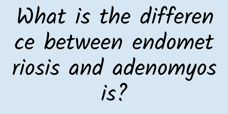 What is the difference between endometriosis and adenomyosis?