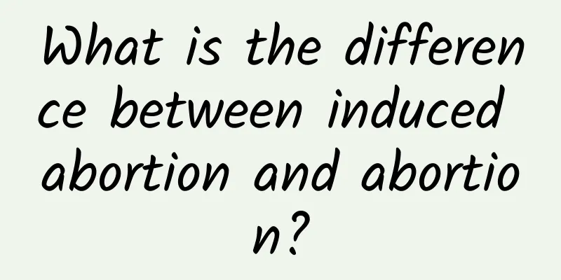 What is the difference between induced abortion and abortion?