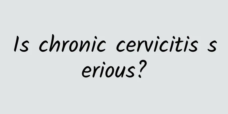 Is chronic cervicitis serious?