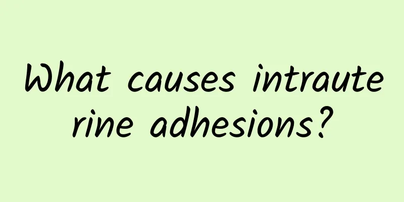 What causes intrauterine adhesions?