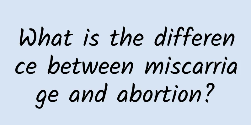 What is the difference between miscarriage and abortion?
