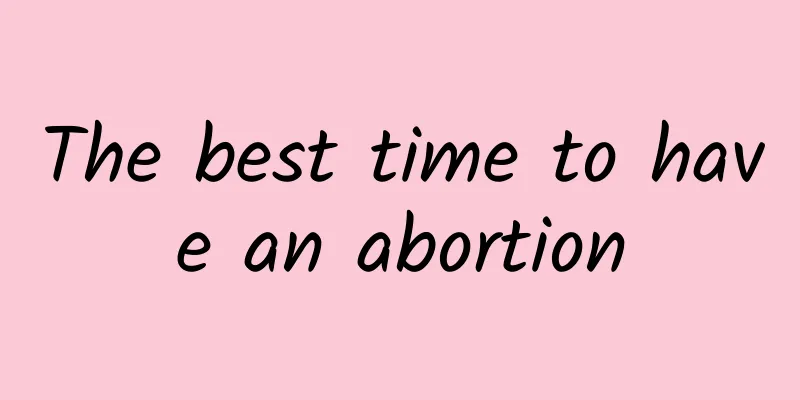 The best time to have an abortion