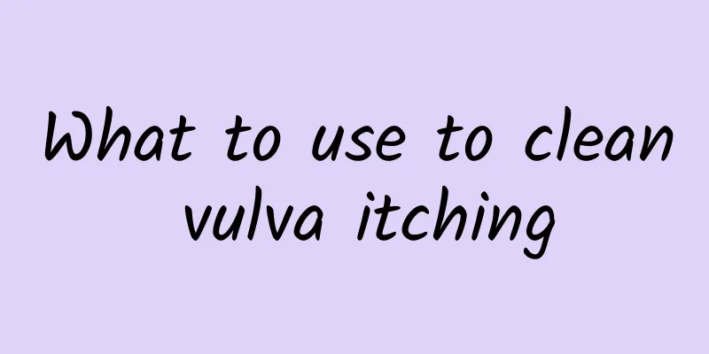 What to use to clean vulva itching