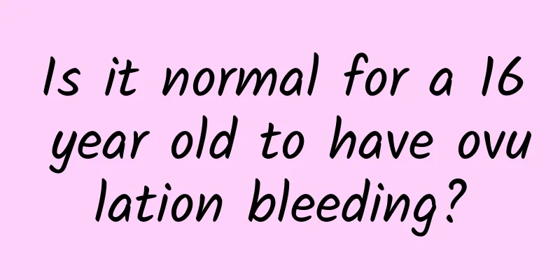Is it normal for a 16 year old to have ovulation bleeding?