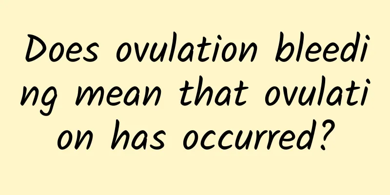 Does ovulation bleeding mean that ovulation has occurred?