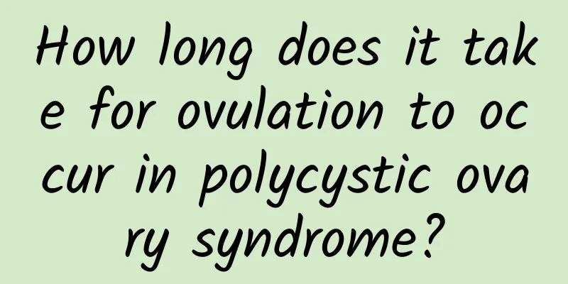 How long does it take for ovulation to occur in polycystic ovary syndrome?
