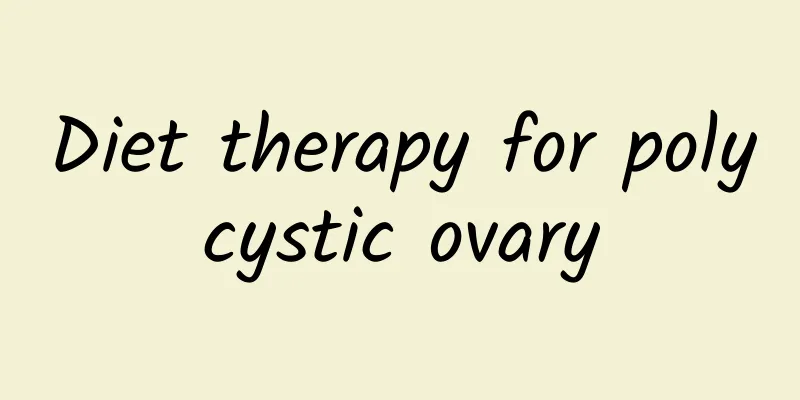 Diet therapy for polycystic ovary
