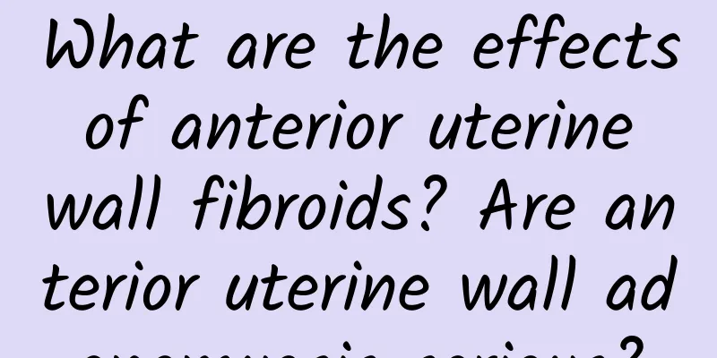 What are the effects of anterior uterine wall fibroids? Are anterior uterine wall adenomyosis serious?