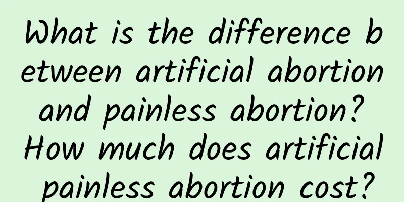What is the difference between artificial abortion and painless abortion? How much does artificial painless abortion cost?