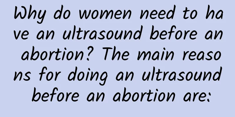 Why do women need to have an ultrasound before an abortion? The main reasons for doing an ultrasound before an abortion are: