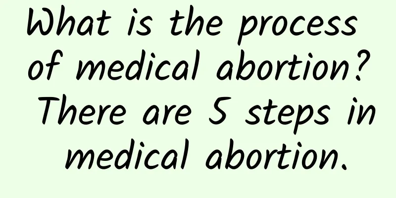 What is the process of medical abortion? There are 5 steps in medical abortion.