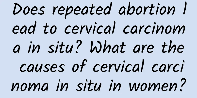 Does repeated abortion lead to cervical carcinoma in situ? What are the causes of cervical carcinoma in situ in women?