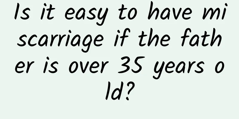 Is it easy to have miscarriage if the father is over 35 years old?