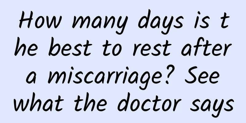 How many days is the best to rest after a miscarriage? See what the doctor says