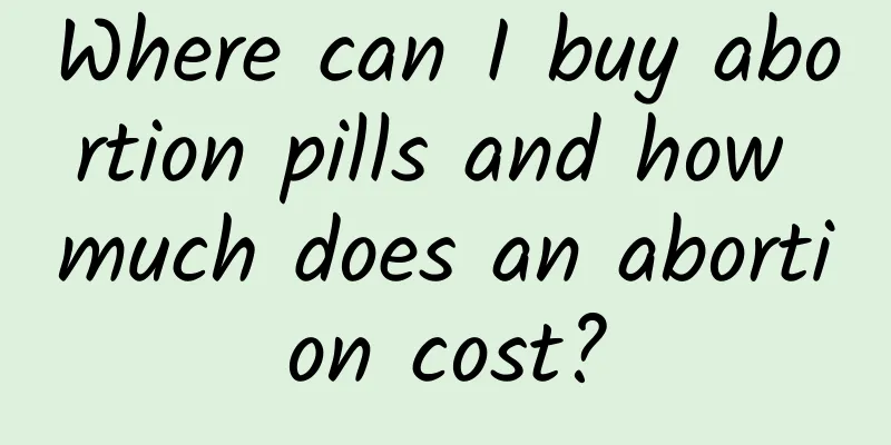 Where can I buy abortion pills and how much does an abortion cost?