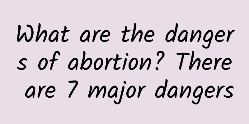 What are the dangers of abortion? There are 7 major dangers