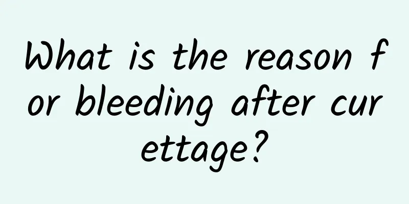 What is the reason for bleeding after curettage?