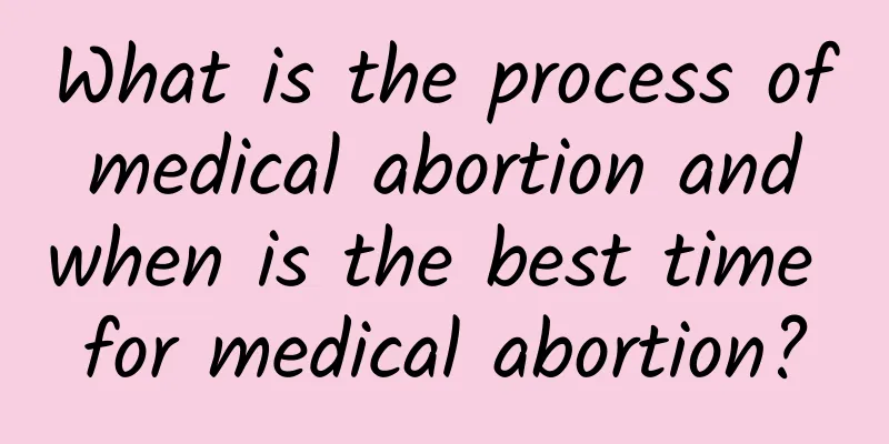 What is the process of medical abortion and when is the best time for medical abortion?