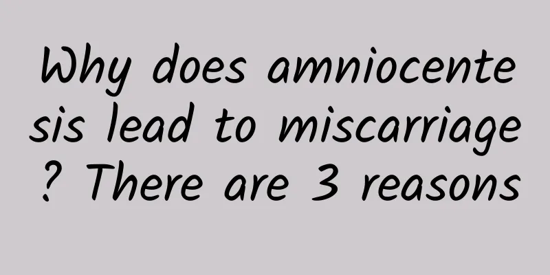 Why does amniocentesis lead to miscarriage? There are 3 reasons
