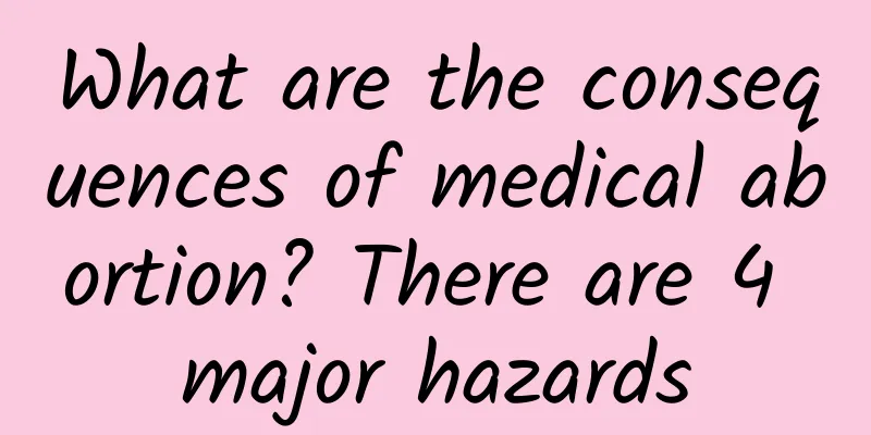 What are the consequences of medical abortion? There are 4 major hazards