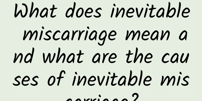 What does inevitable miscarriage mean and what are the causes of inevitable miscarriage?