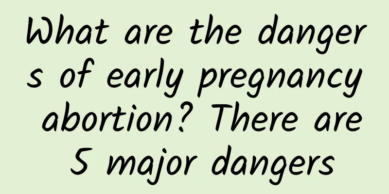 What are the dangers of early pregnancy abortion? There are 5 major dangers