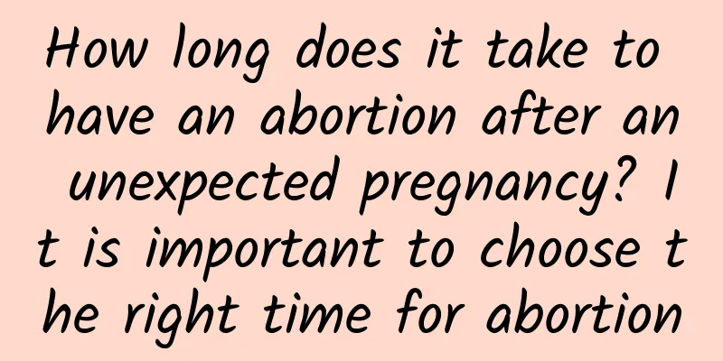 How long does it take to have an abortion after an unexpected pregnancy? It is important to choose the right time for abortion