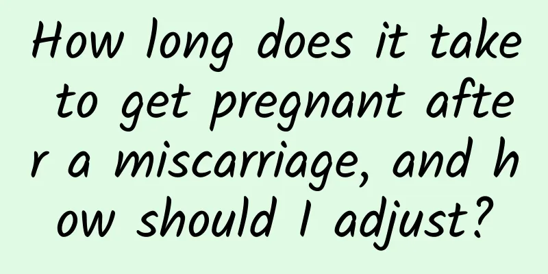 How long does it take to get pregnant after a miscarriage, and how should I adjust?