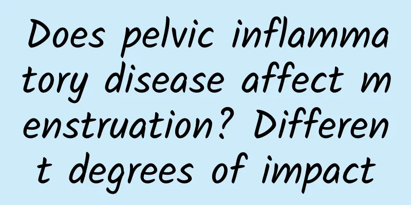 Does pelvic inflammatory disease affect menstruation? Different degrees of impact