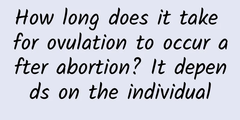 How long does it take for ovulation to occur after abortion? It depends on the individual