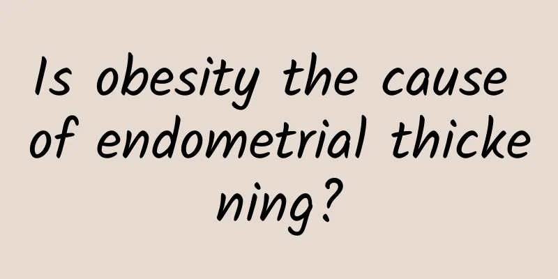Is obesity the cause of endometrial thickening?