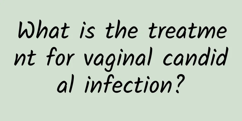 What is the treatment for vaginal candidal infection?