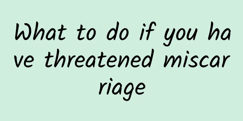 What to do if you have threatened miscarriage