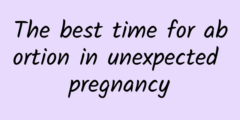 The best time for abortion in unexpected pregnancy
