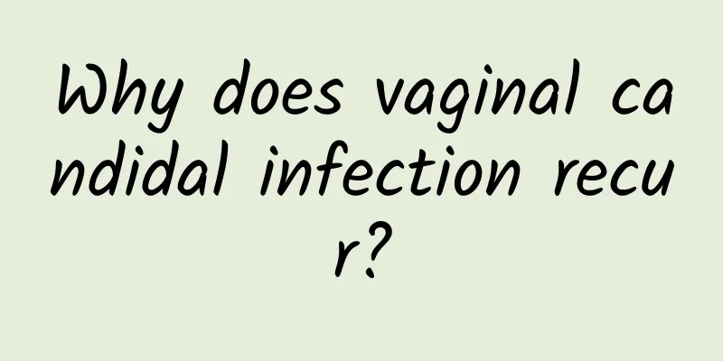 Why does vaginal candidal infection recur?