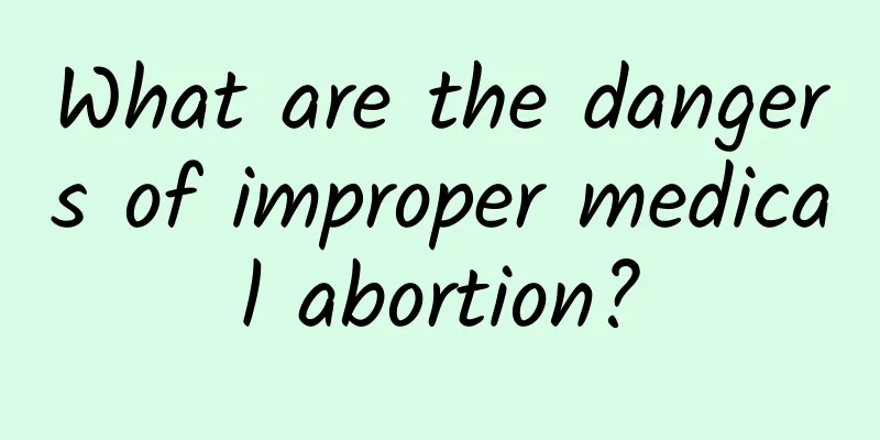 What are the dangers of improper medical abortion?